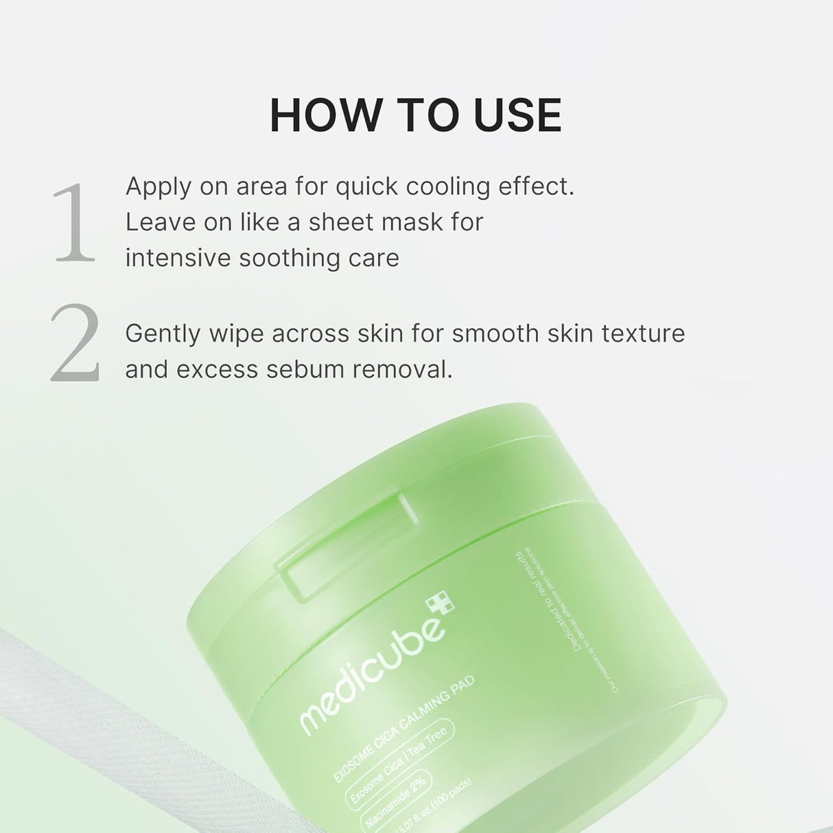 MEDICUBE | Exosome CICA Pad - 100 ud