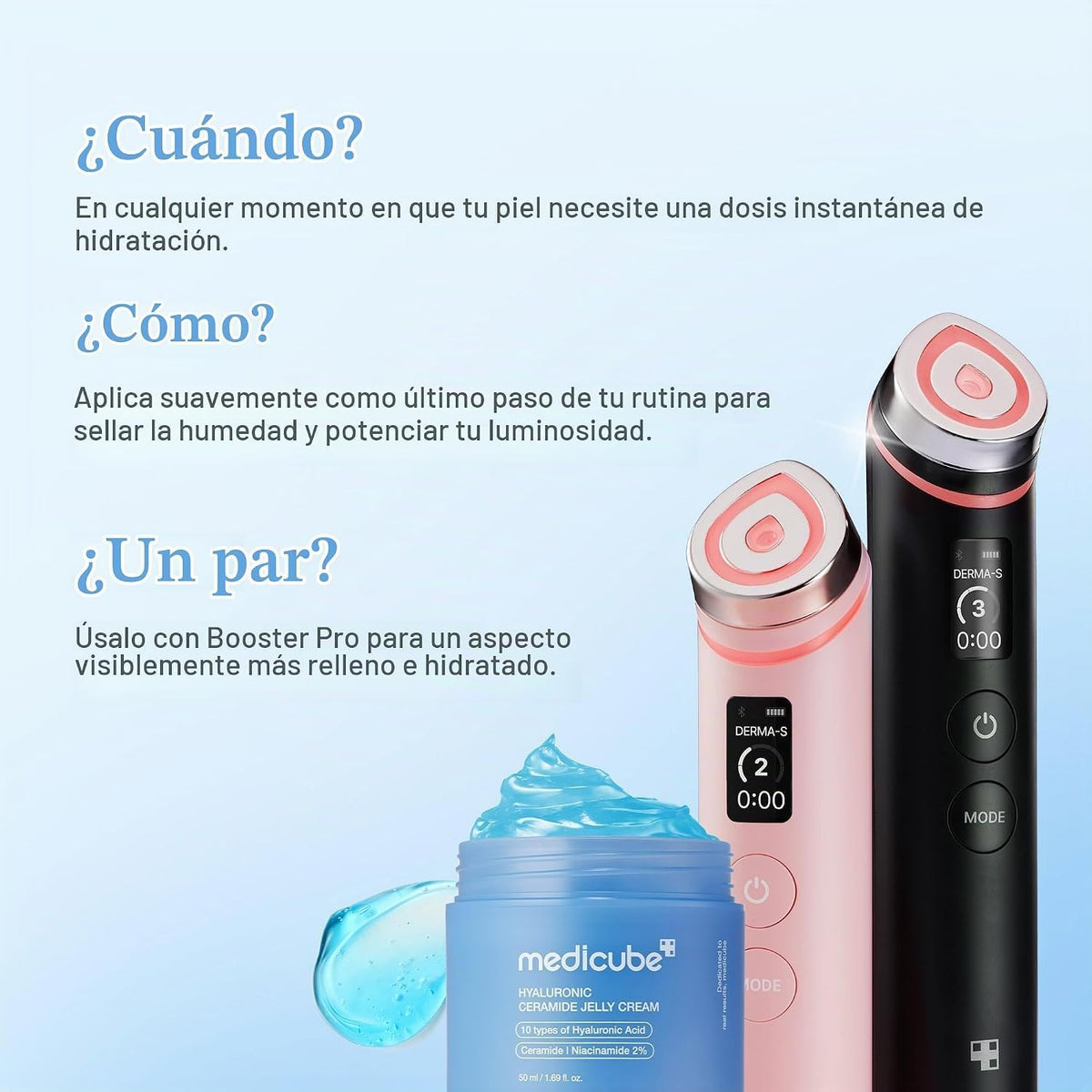 MEDICUBE | Hyaluronic Aqua Cooling Ceramide Jelly Cream - 50ml
