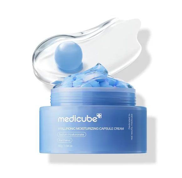 MEDICUBE | Hyaluronic Moisturizing Capsule Cream - 55gr
