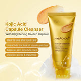 MEDICUBE | Kojic Acid Turmeric Vita Capsule Cleansing Foam - 120 gr