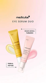 MEDICUBE | Kojic Acid Turmeric Vita Eye Gel Serum - 30ml