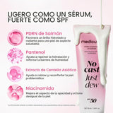 MEDICUBE | PDRN Hydrating UV Serum SPF 50+ PA++++ – 50 ml | No Cast Just Dew