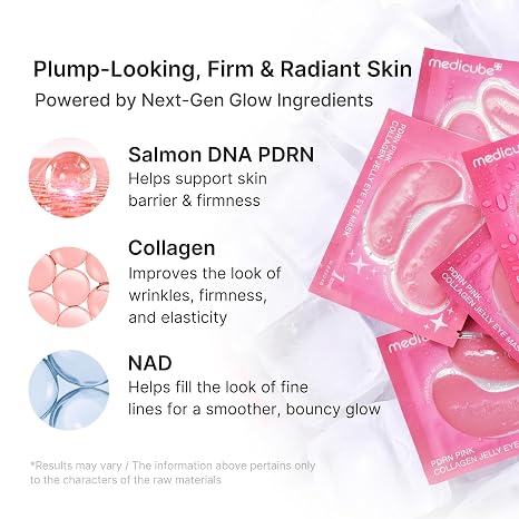 MEDICUBE | PDRN Pink Collagen Jelly Eye Mask