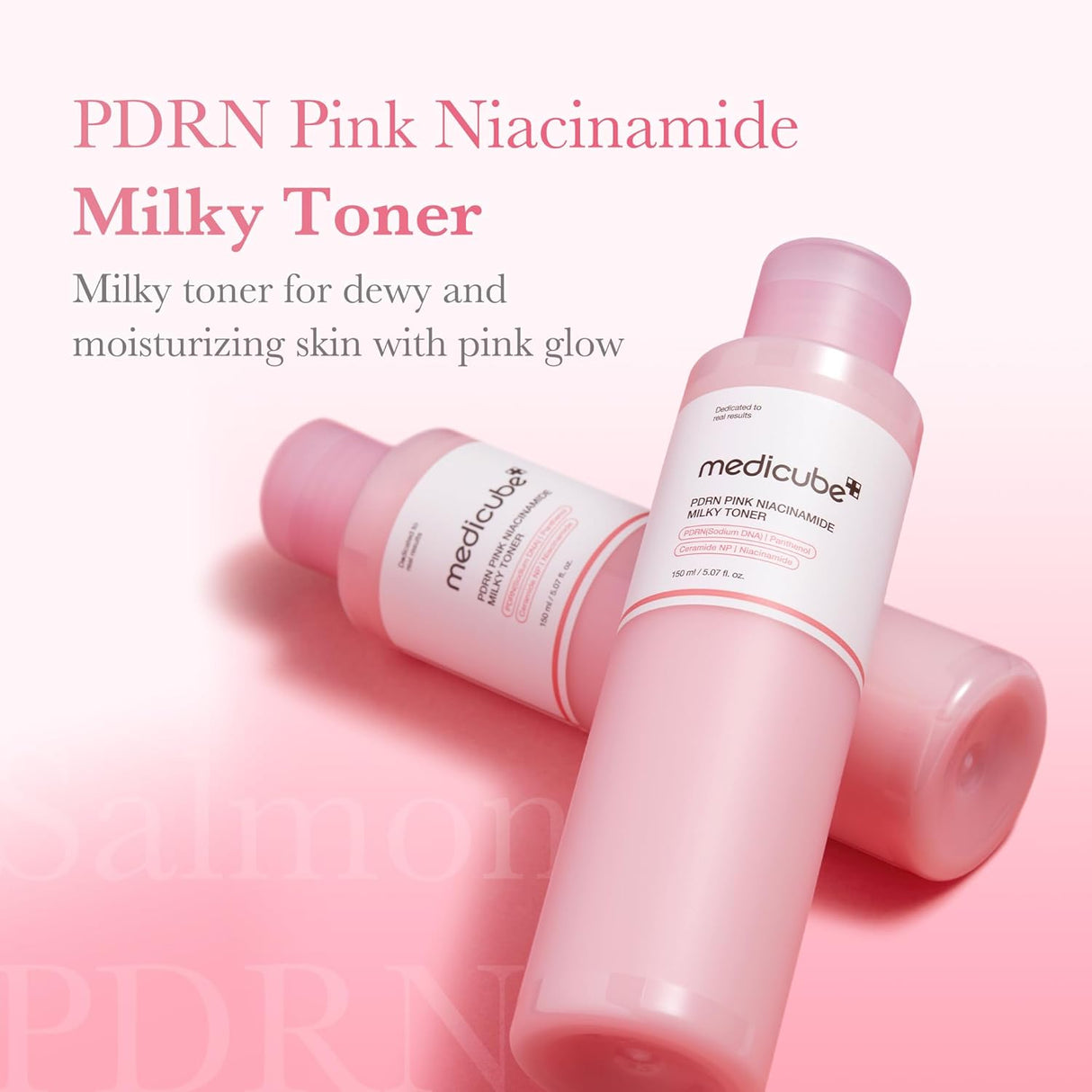 MEDICUBE | PDRN Pink Niacinamide Milky Toner - 150ml
