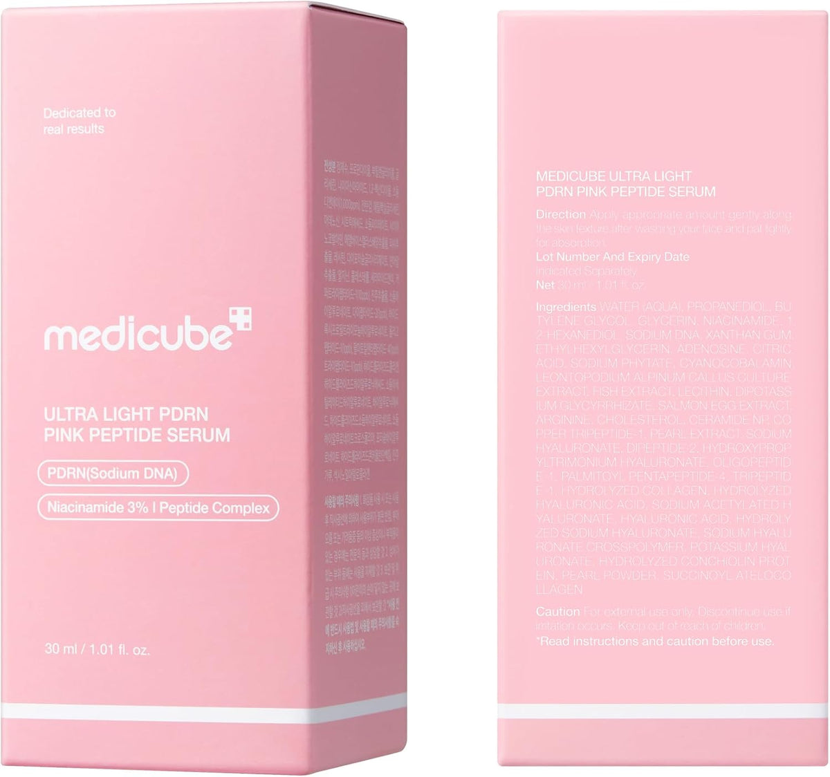 MEDICUBE | PDRN Pink Peptide Serum Ultra Light - 30ml