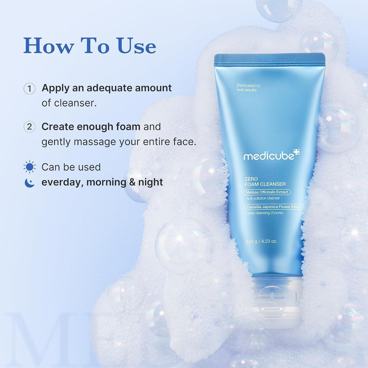ZERO FOAM CLEANSER 120g
