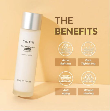 TIRTIR | Milk Skin Toner Light - 150 ml