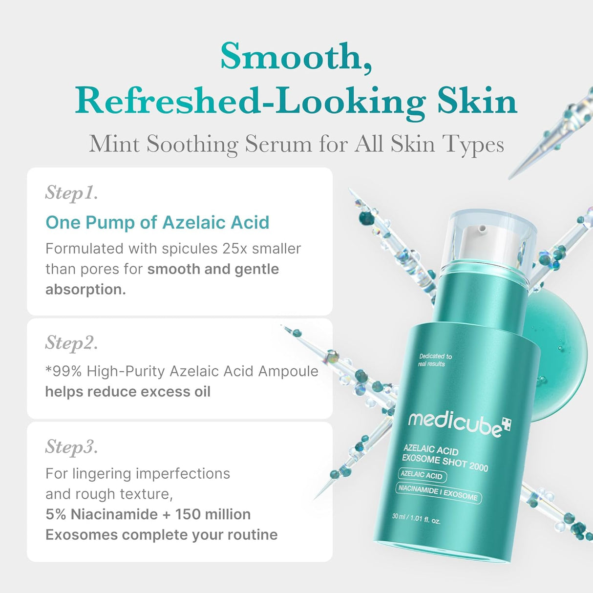 MEDICUBE | Azelaic Acid Exosome Shot 2000 - 30ml