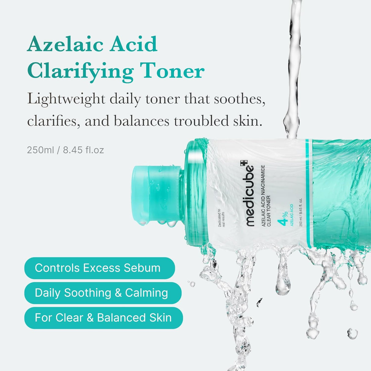 MEDICUBE | Azelaic Acid Niacinamide Clear Toner - 250ml
