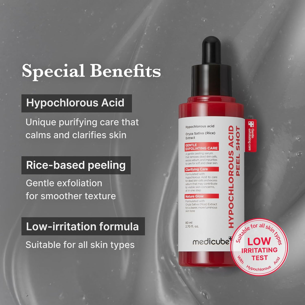 MEDICUBE | Hypochlorous Acid Peel Shot - 80ml