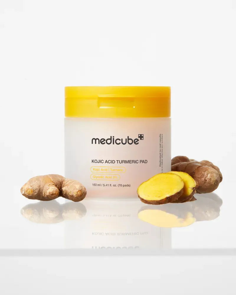 MEDICUBE | Kojic Acid Turmeric Toner Pad - 70 ud