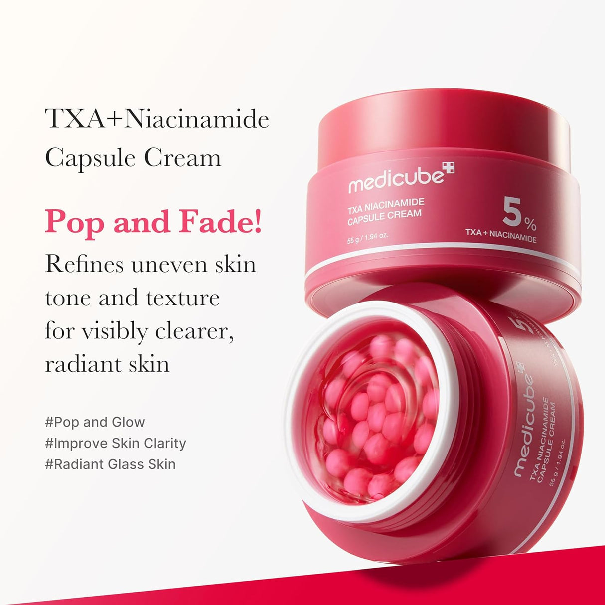 MEDICUBE | TXA Niacinamide Capsule Cream - 55gr