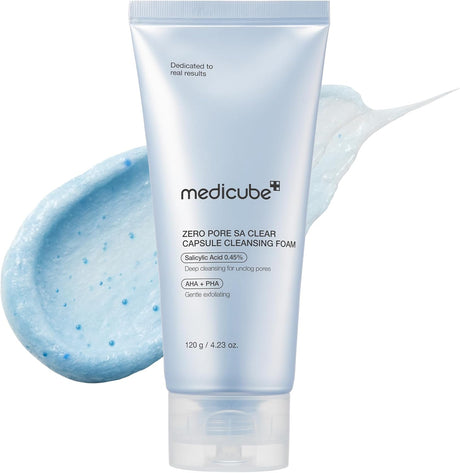 MEDICUBE | Zero Pore SA Clear Capsule Cleansing Foam - 120 gr