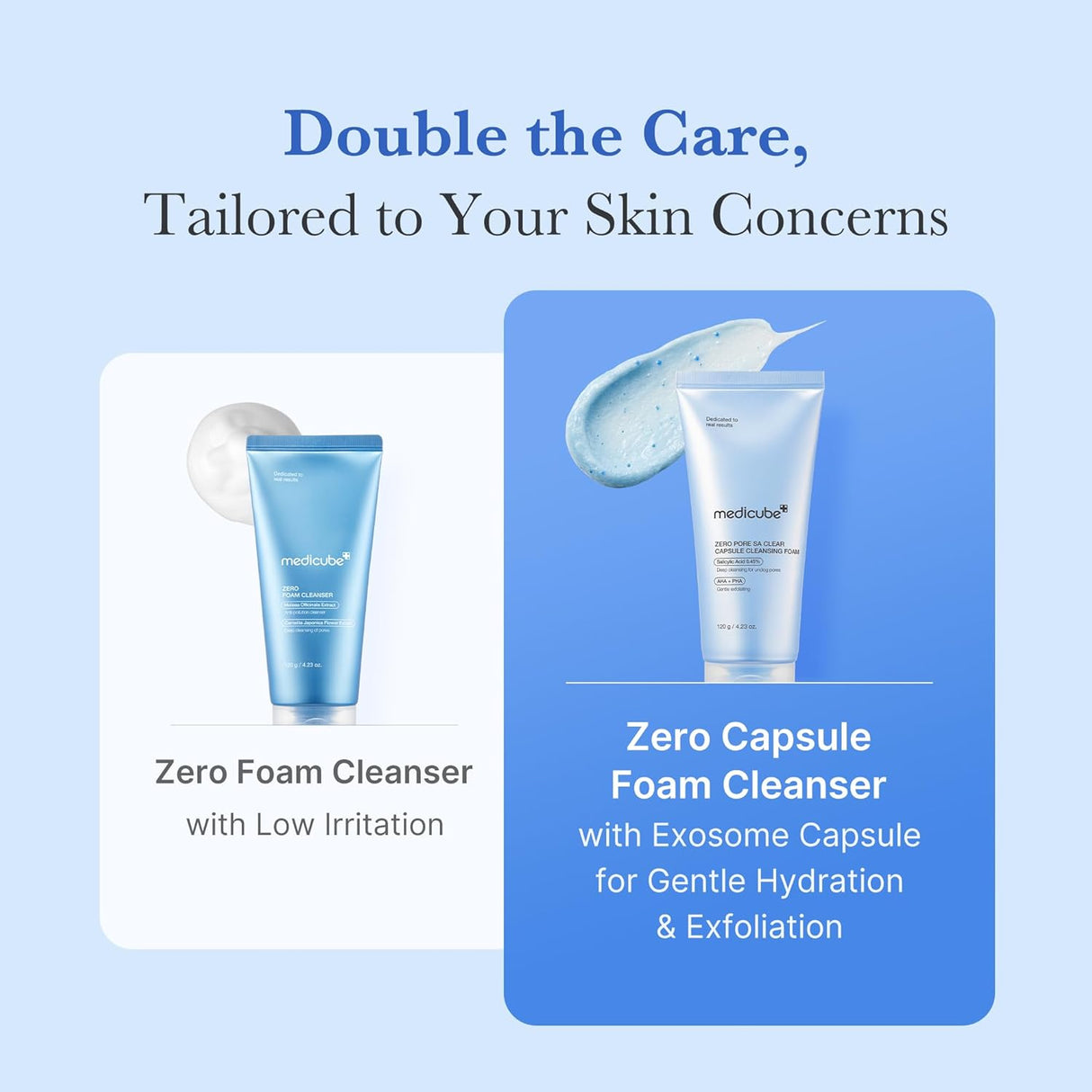 MEDICUBE | Zero Pore SA Clear Capsule Cleansing Foam - 120 gr