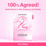 NUMBUZIN | No.2 Rose PDRN Collagen Plumping Sheet Mask