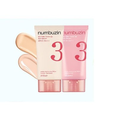 NUMBUZIN | No.3 No Filter Tone-Up Sun Serum SPF50+ PA++++ - 50ml