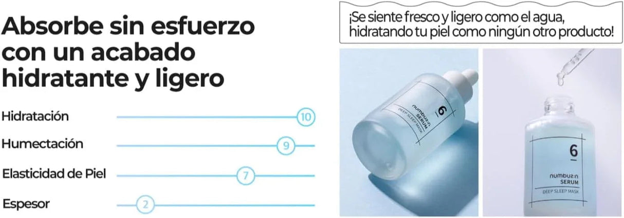 NUMBUZIN | No. 6 Deep Sleep Mask Serum - 50ml - InternationalCosmetic