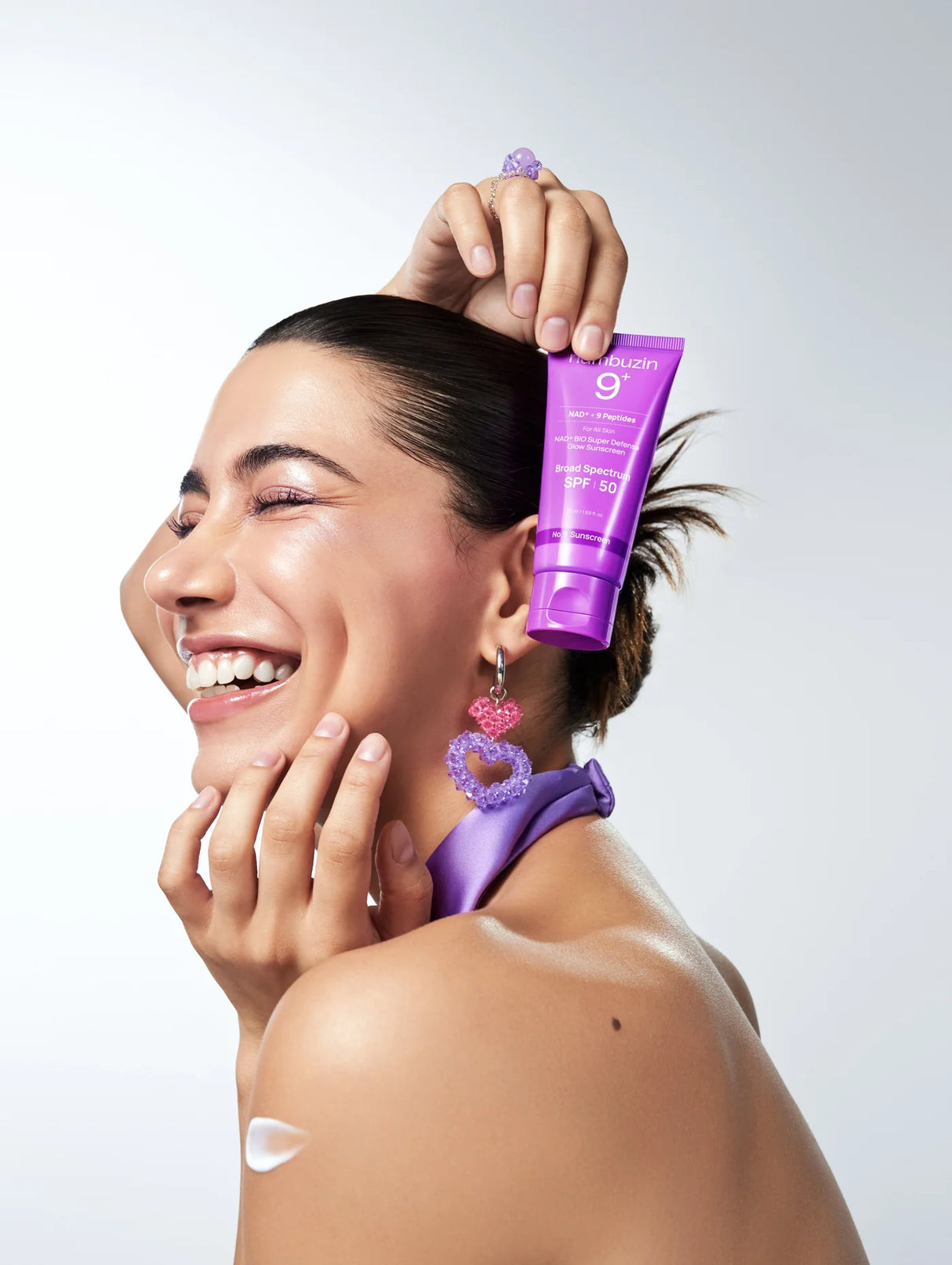 NUMBUZIN | No.9 NAD+ 9 Peptides Dewy Sun Essence SPF50+ PA++++ - 50ml