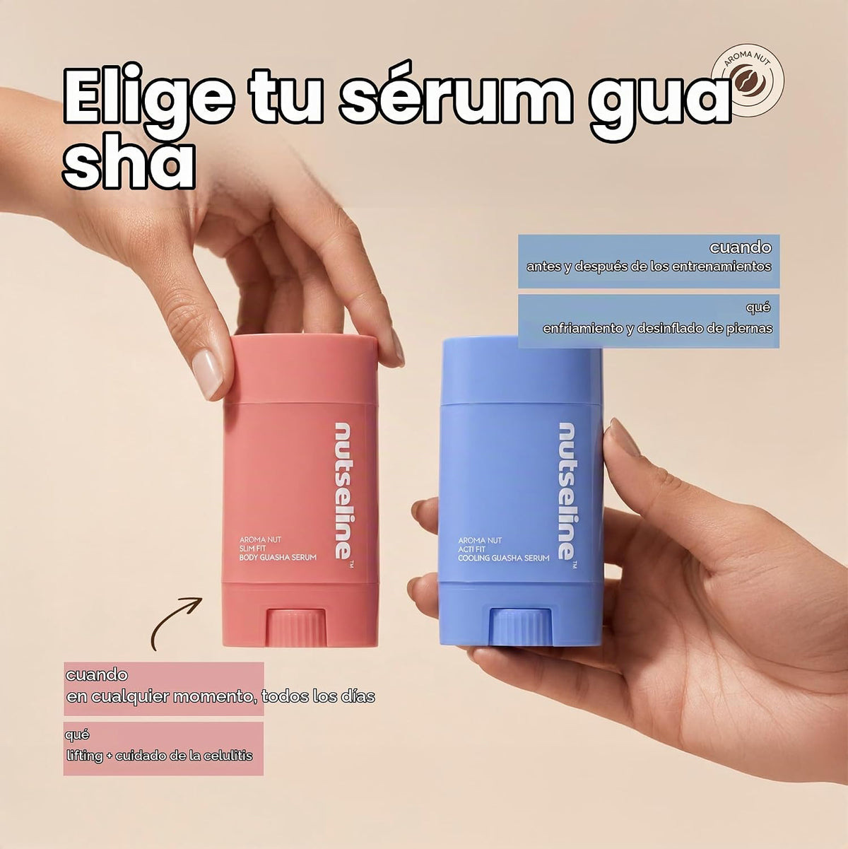 NUTSELINE | Aroma Nut Slim Fit Body Guasha Serum - 60ml