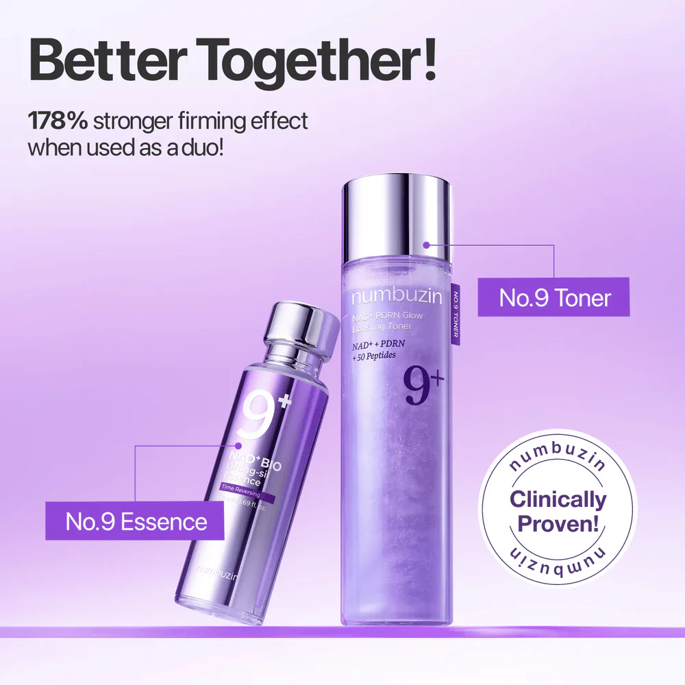 NUMBUZIN | No.9 NAD+ PDRN Glow Boosting Toner 150ml