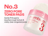 NUMBUZIN | No.3 Bifida Bakuchiol Exfoliating Toner Pads - 70ud