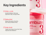 NUMBUZIN | No.3 Bifida Bakuchiol Exfoliating Toner Pads - 70ud