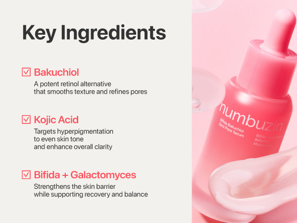 NUMBUZIN | No.3 Bifida Bakuchiol Zero Pore Serum - 30ml
