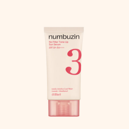 NUMBUZIN | No.3 No Filter Tone-Up Sun Serum SPF50+ PA++++ - 50ml