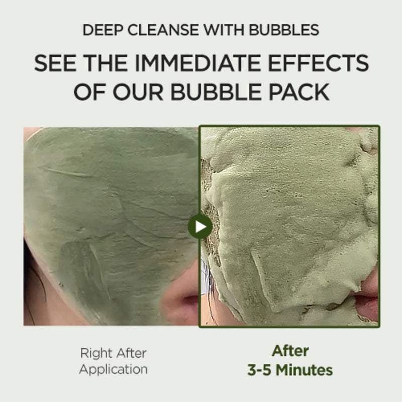 P.CALM | Holy Basil Bubble Deep Mask - 90 gr