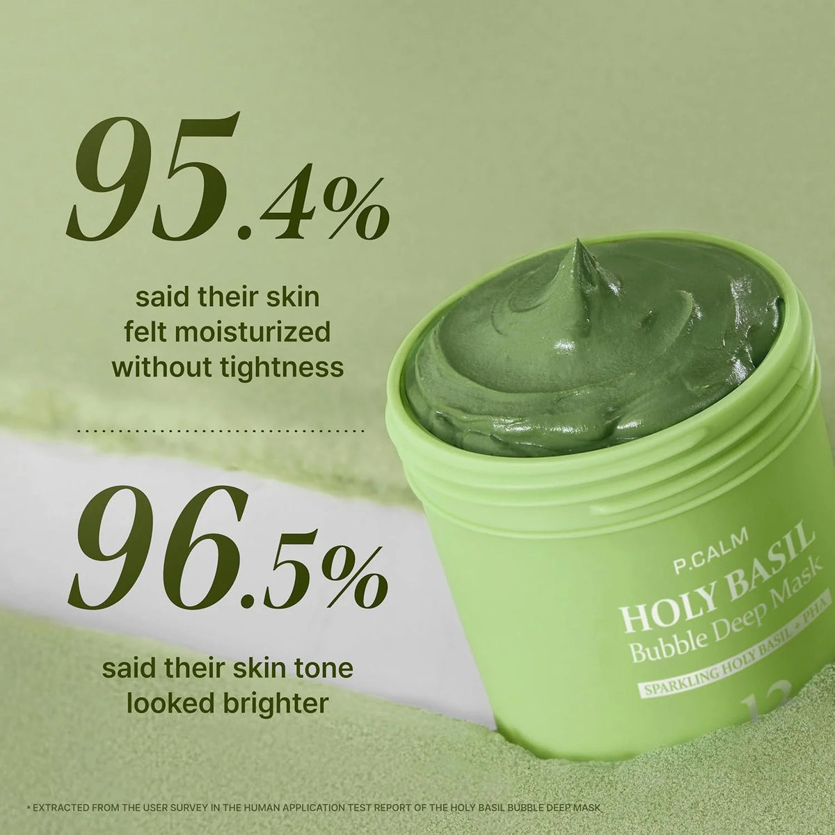 P.CALM | Holy Basil Bubble Deep Mask - 90 gr