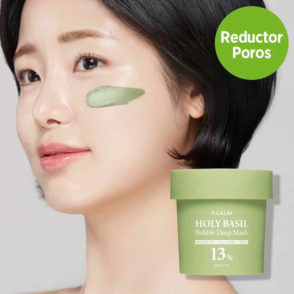 P.CALM | Holy Basil Bubble Deep Mask - 90 gr