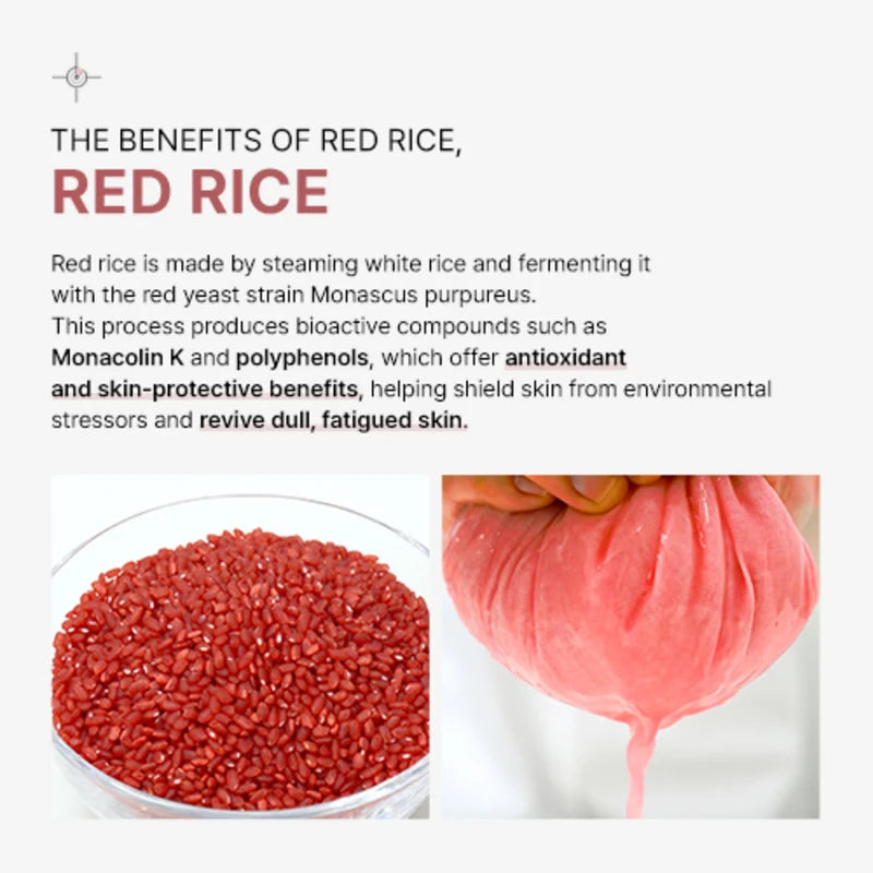 P.CALM | Red Rice Bubble Deep Mask - 90gr