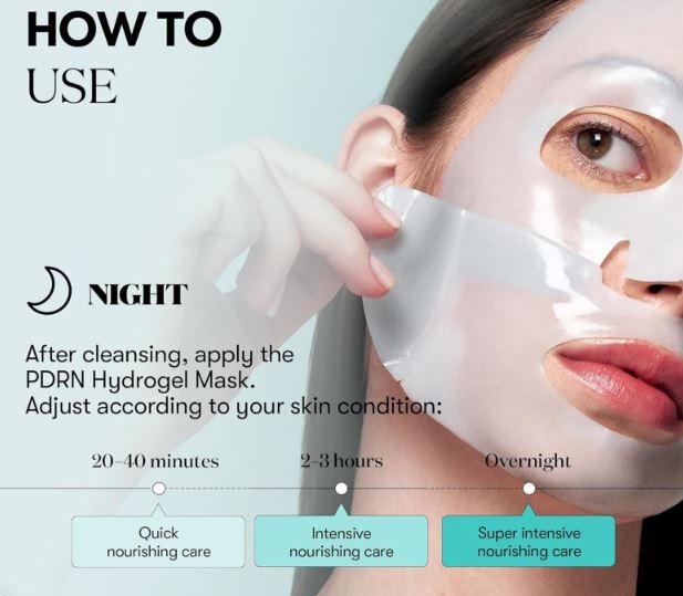 VT COSMETICS | PDRN Hydrogel Mask