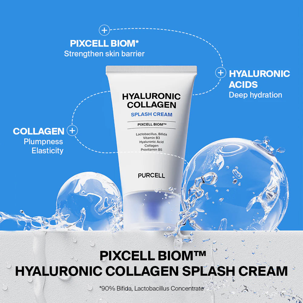 PURCELL | Pixcell Biom Hyaluronic Collagen Splash Cream - 50ml