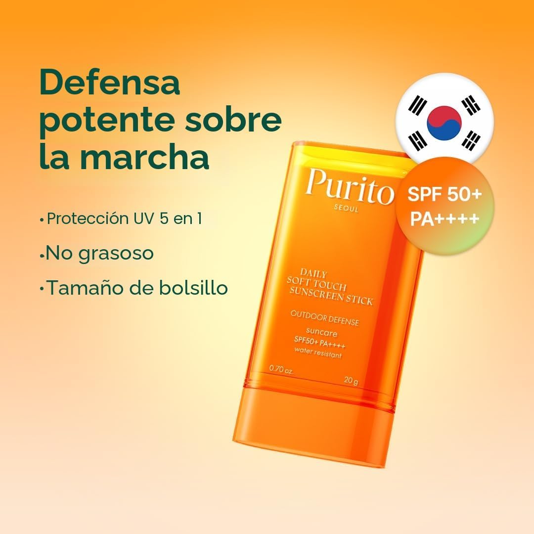 PURITO | Daily Soft Touch Sunscreen Stick - 20gr