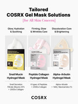 COSRX | The Peptide Collagen Lifting Glow Hydrogel Mask