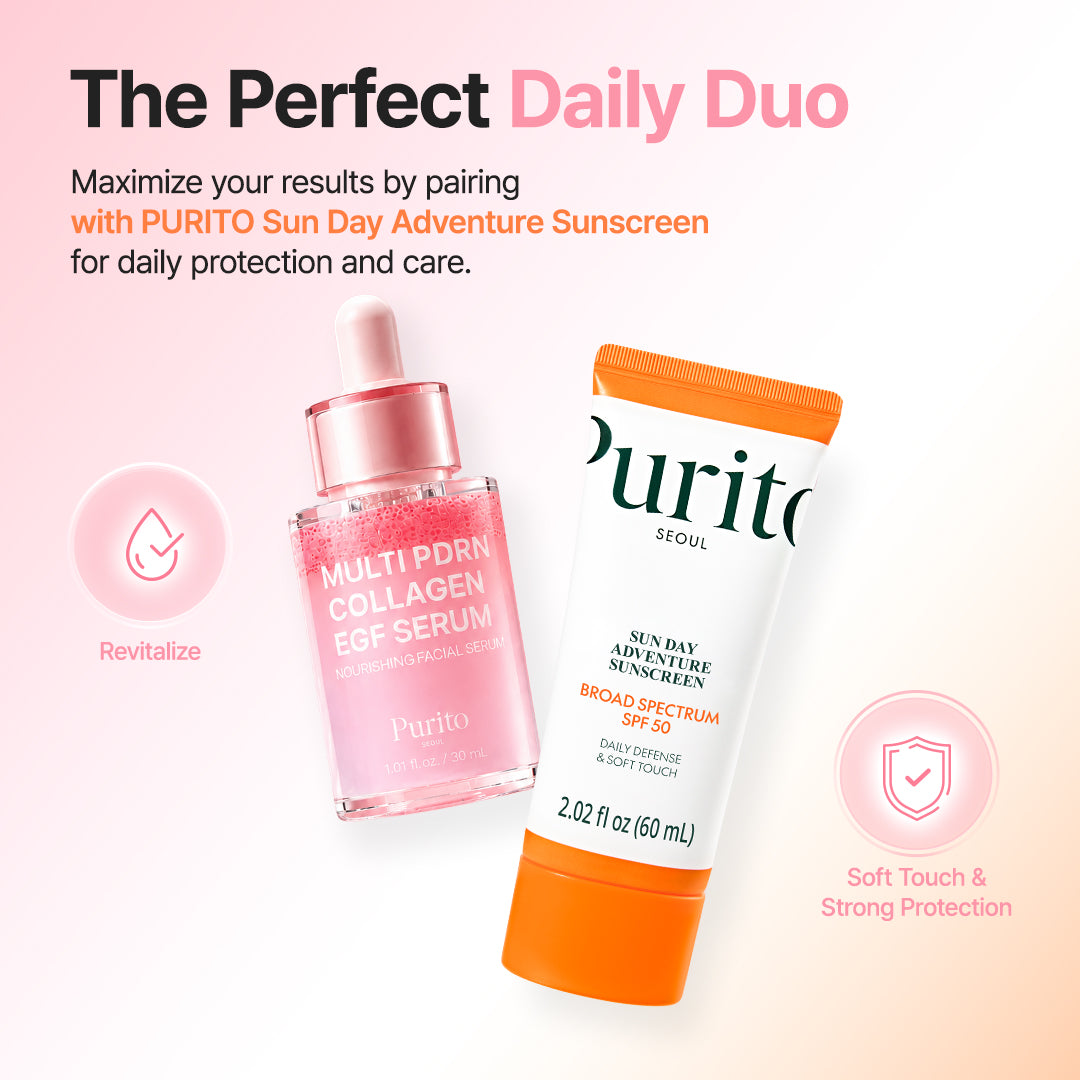 PURITO | Multi PDRN Collagen EGF Serum - 30ml
