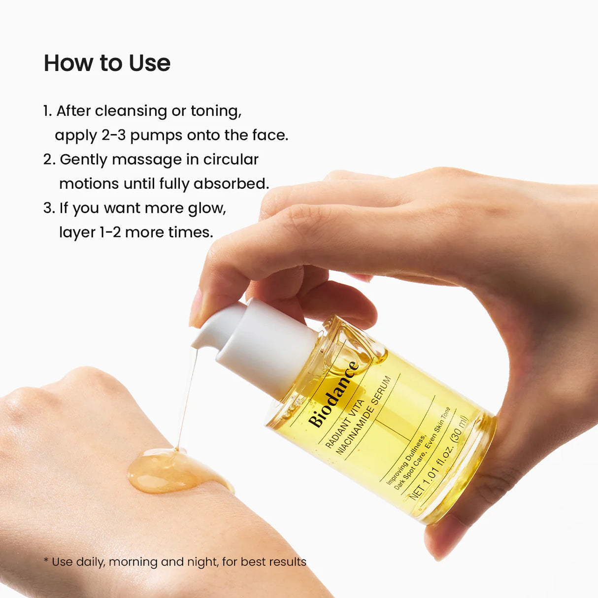 BIODANCE | Radiant Vita Niacinamide Serum - 30ml