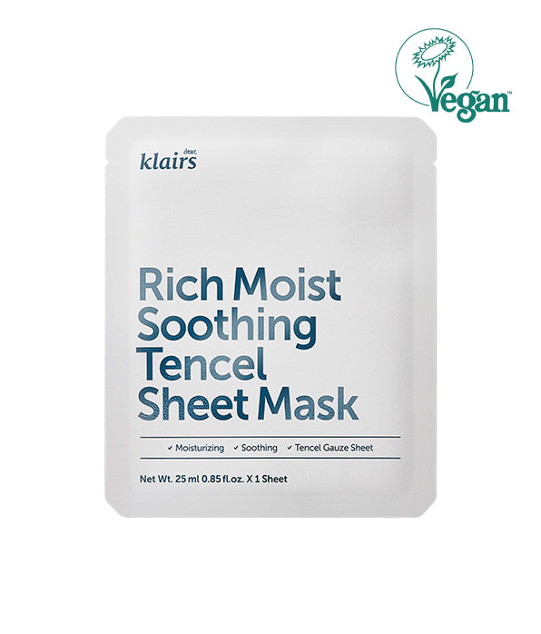 KLAIRS | Rich Moist Soothing Tencel Sheet Mask - 25ml