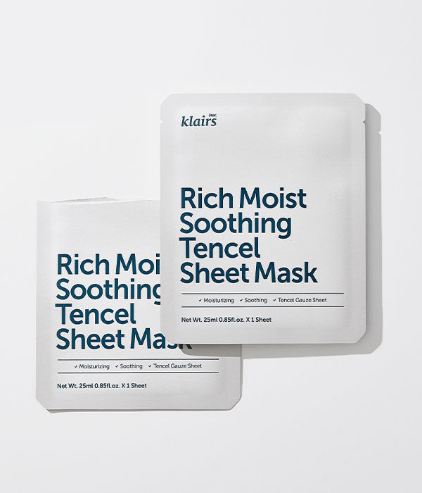 KLAIRS | Rich Moist Soothing Tencel Sheet Mask - 25ml