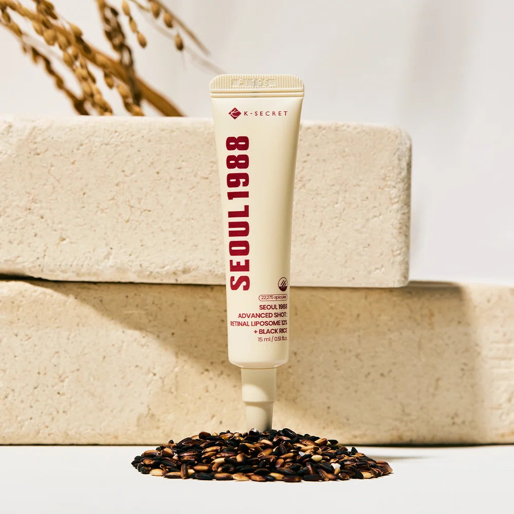K-SECRET | SEOUL 1988 Advanced Shot : Retinal Liposome 12% + Black Rice - 15ml