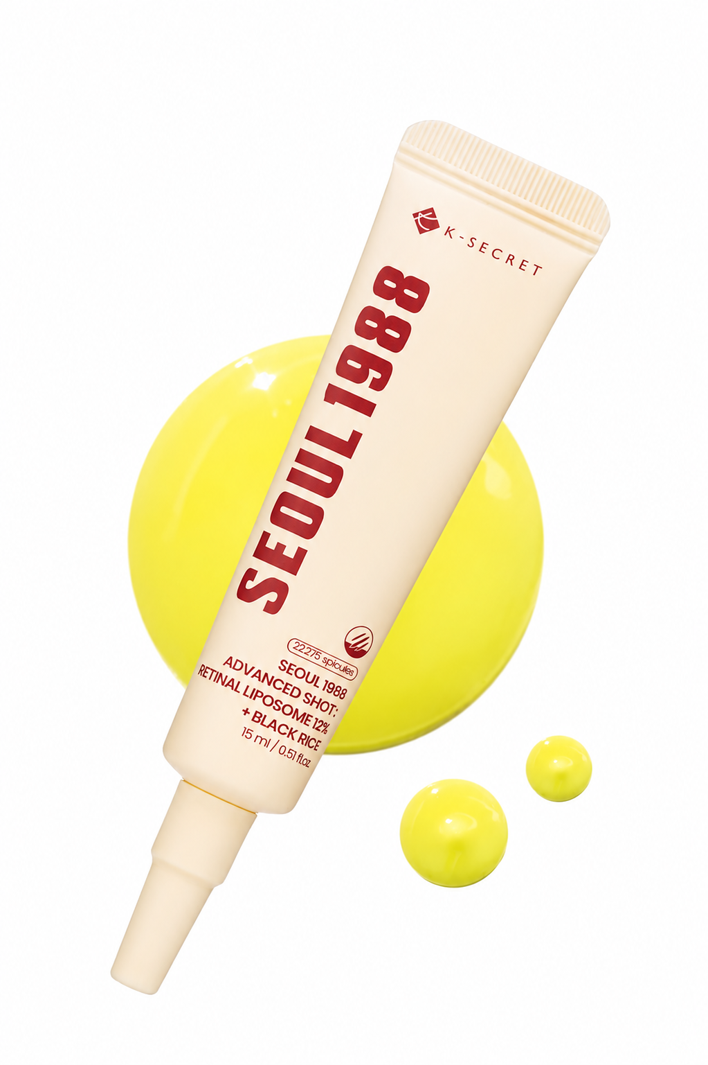 K-SECRET | SEOUL 1988 Advanced Shot : Retinal Liposome 12% + Black Rice - 15ml