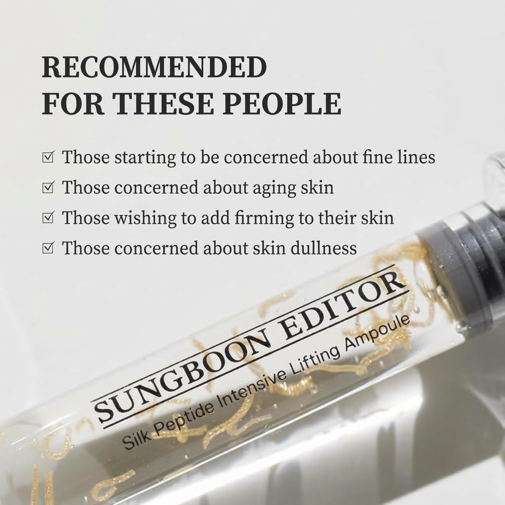 SUNGBOON EDITOR | Silk Peptide Intensive Lifting Ampoule - 35ml