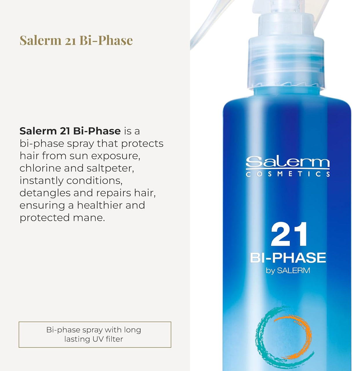 SALERM | Salerm 21 Bi-Phase Protector Solar Capilar - 200ml
