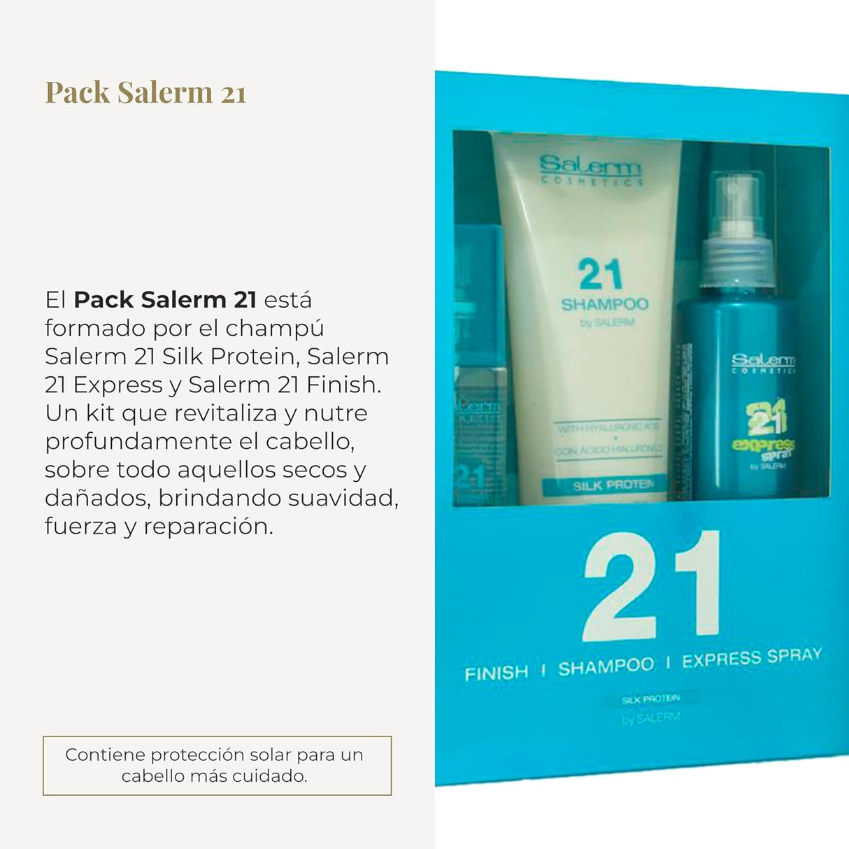 SALERM | Salerm 21 Pack Nutrición e Hidratación Capilar