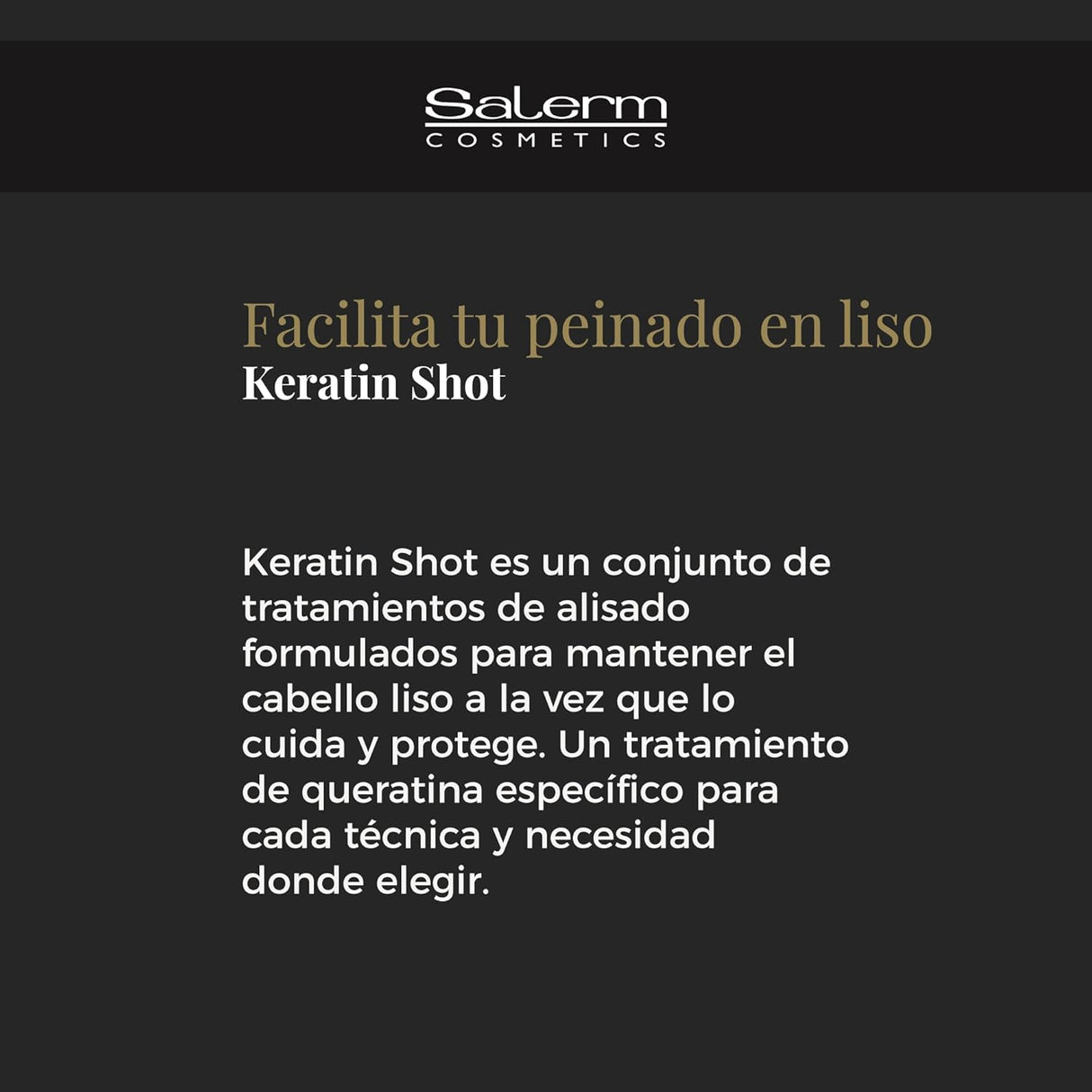 SALERM | Keratin Shot Champú - 500ml