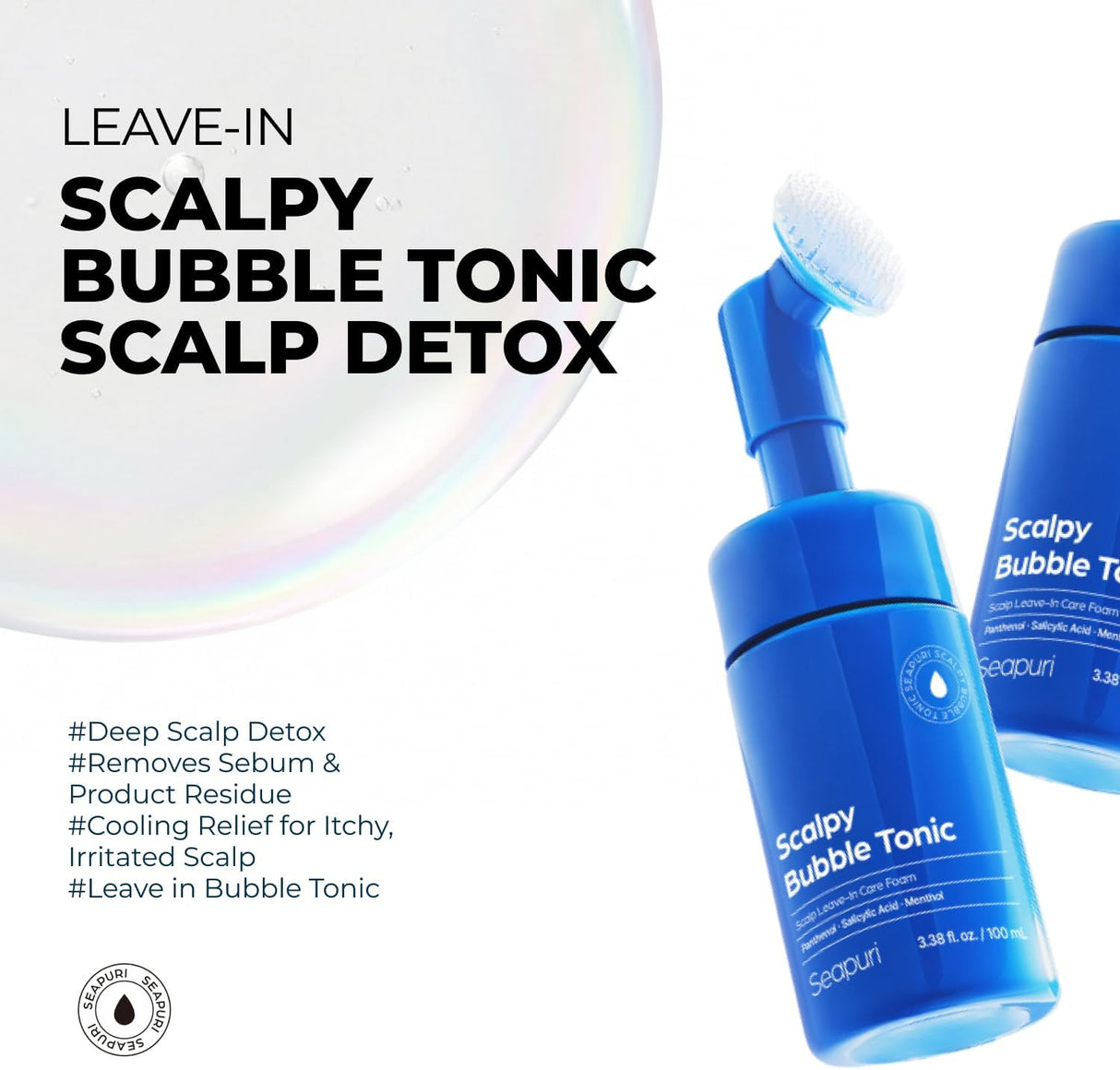 SEAPURI | Scalpy Bubble Tonic - 100ml