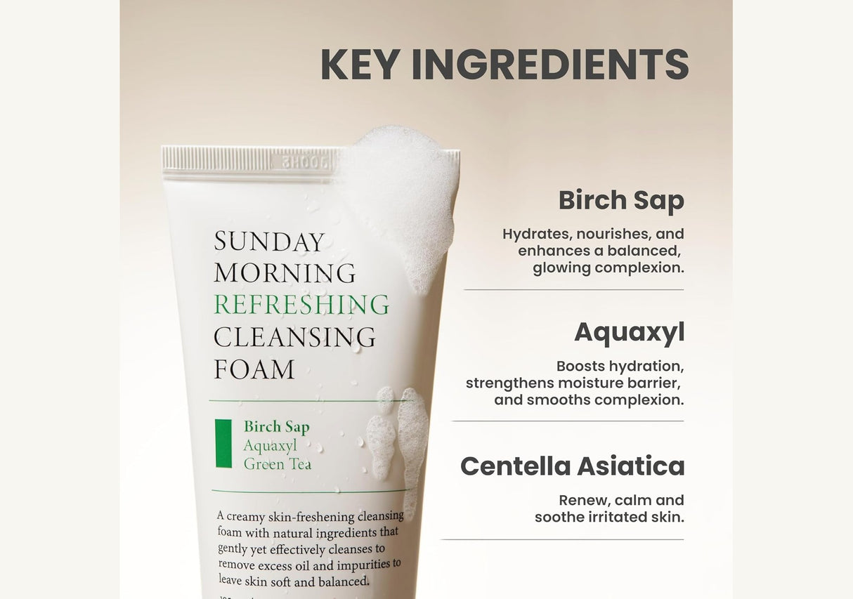 AXIS-Y | Sunday Morning Refreshing Cleansing Foam - 120ml