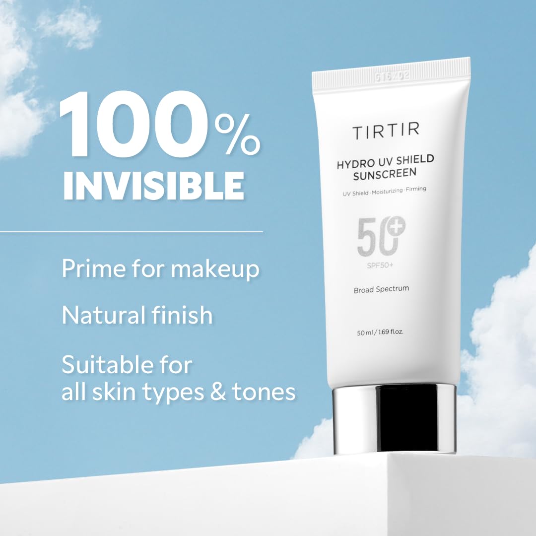 TIRTIR | Hydro UV Shield Sunscreen SPF 50+ - 50ml