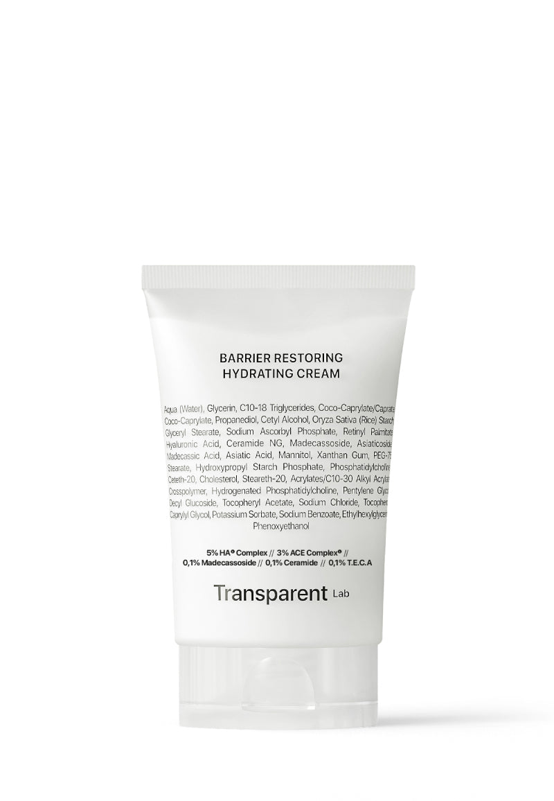 TRANSPARENT LAB | Barrier Restoring Hydrating Cream - 50ml